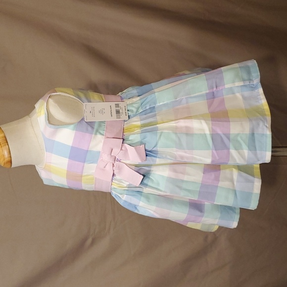 NWT Carter's Dress, Pink, Purple, Green, Yellow, Blue & White, Girls 9 Months - Picture 2 of 7